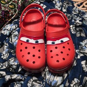 CROCS  Red  Disney Cars